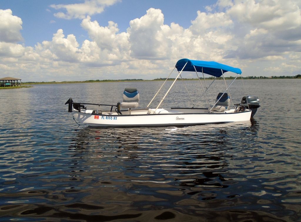 Classic Gheenoe Bimini Style Dedicated To The Smallest Of Skiffs
